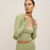 Maeve Pants Set - Pistachio
