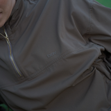 Mia Half Zip Jacket - Brown