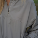 Mia Half Zip Jacket - Cloud Grey