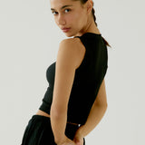 Jersey Pocket Skirt - Black