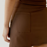 Harper Skort - Brown