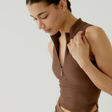 Harper Top - Brown