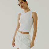 Jersey Tank - White