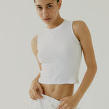 Jersey Tank - White