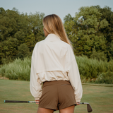 Mia Skort - Brown