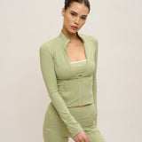 Maeve Flared Pants - Pistachio