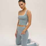 Maeve Flared Pants - Aqua
