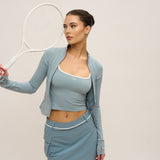Maeve Skort Set - Aqua
