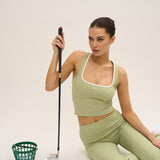 Maeve Flared Pants - Pistachio