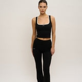 Maeve Flared Pants - Black