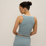 Maeve Pants Set - Aqua