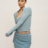 Maeve Skort Set - Aqua
