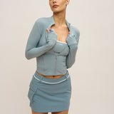 Maeve Skort - Aqua