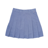 BA Pleated Skirt - Denim Blue