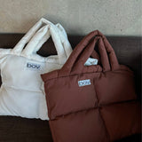 Bov Puffer Bag - Ivory