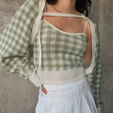Waffle Knit Set