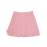 Perfect Pink Set - Pleated Skirt + Sleeveless Mock Neck Top