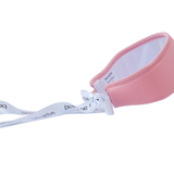 Ponytail Ribbon Sun Visor - Pink