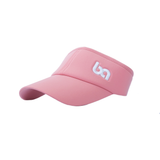 Ponytail Ribbon Sun Visor - Pink