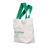 'Eat Drink Swing' Canvas Tote Bag