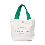 'Eat Drink Swing' Canvas Tote Bag