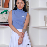 BA Pleated Skirt - White