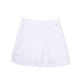 Perfect White Set - Pleated Skirt + Polo Shirt