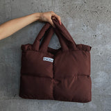 Bov Puffer Bag - Brown