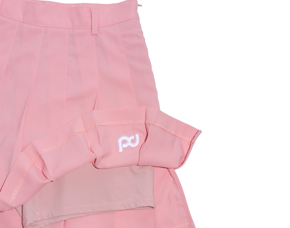 BA Pleated Skirt Baby Pink Bov Active